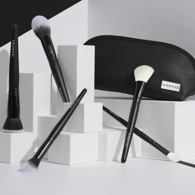 Набір пензлів для обличчя Morphe Face The Beat 5-piece Face Brush Collection & Bag