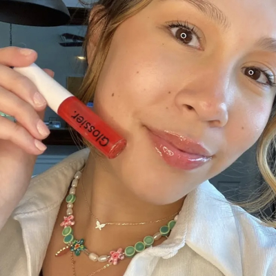 Блеск для губ Glossier Glassy High-Shine Lip Gloss (Red Rouge) 4.2 ml (без коробочки, из набора)