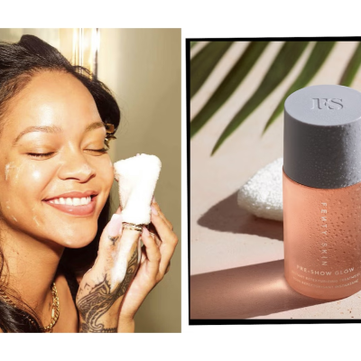 Эсфолиант для восстановления кожи с многоразовым полотенцем Fenty Beauty 10% AHA Pre-Show Glow Instant Retexturizing Treatment 30 ml