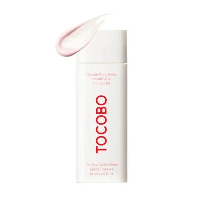 Солнцезащитный крем для выравнивания тона кожи Tocobo Vita Tone Up Sun Cream SPF50 (50 ml)