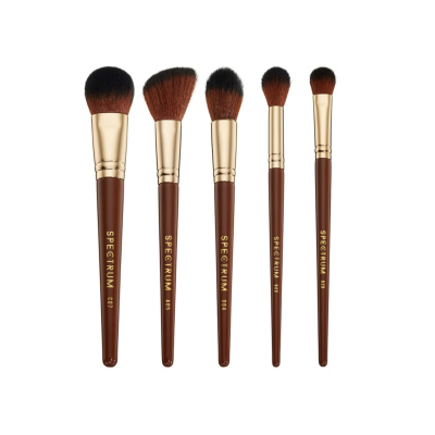 Набор кистей для макияжа Spectrum Collections Pantherine 5 Piece Face Brush Set