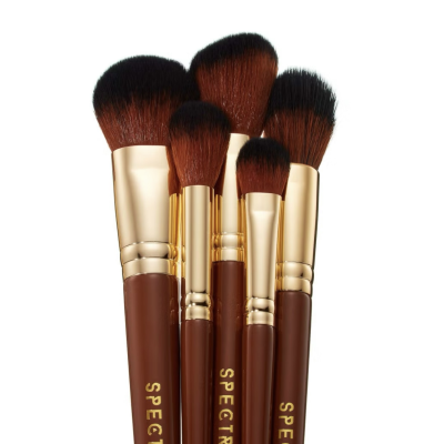 Набор кистей для макияжа Spectrum Collections Pantherine 5 Piece Face Brush Set