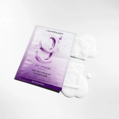 Тканинна ліфтинг-маска з колагеном Numbuzin No.9 NAD Bio Lifting-sil Full Face Mask (48 ml)
