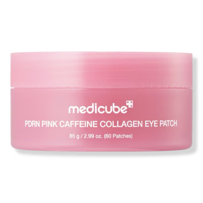 Гідрогелеві патчі з PDRN і кофеїном для шкіри навколо очей Medicube PDRN Pink Caffeine Collagen Eye Patch (60 шт) 85 g