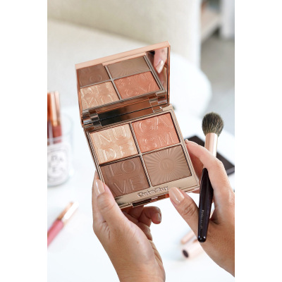 Контурная палетка Charlotte Tilbury Nudegasm Face Palette 4х3.8 g