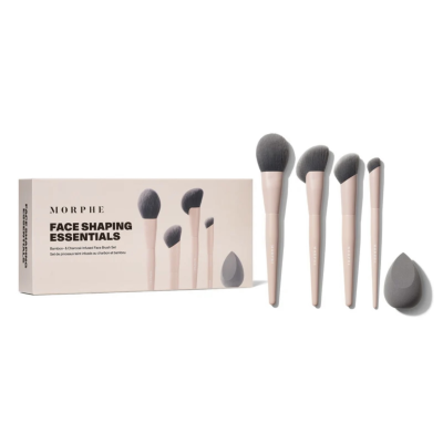 Набор кистей Morphe Face Shaping Essentials Bamboo-Charcoal Infused Face Brush Set