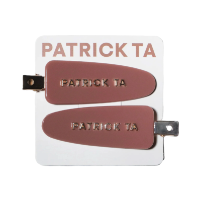 Набор Patrick Ta For Lips Major Moisture Smoothing Lip Balm & Creaseless Hair Clips (Pink Salted Caramel) 5 ml