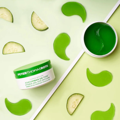 Гідрогелеві патчі для очей з екстрактом огірка Peter Thomas Roth Cucumber De-Tox Hydra-Gel Eye Patches 60 шт