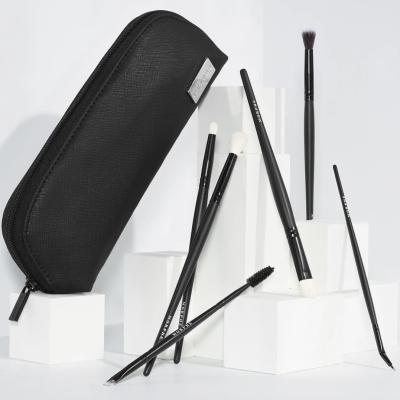 Набор кистей для глаз Morphe Eye Stunners 6-piece Eye Brush Collection + Bag