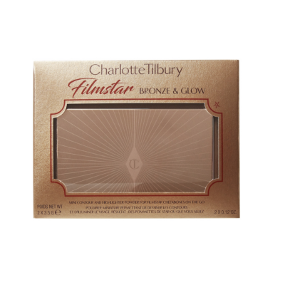 Контурна палетка Charlotte Tilbury Filmstar Bronze & Glow Light To Medium 2×3.5 g