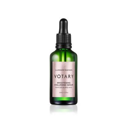 Осветляющая гиалуроновая сыворотка Votary Brightening Hyaluronic Serum Narcissus & AHA 50 ml