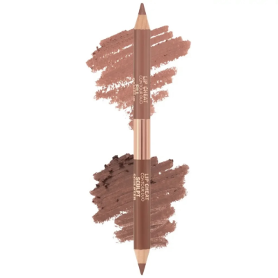 Двойной карандаш для губ Charlotte Tilbury Lip Cheat (Medium) Contour Duo Sculpt + Fill 0.78 g