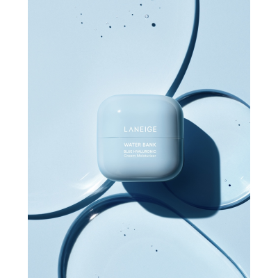 Зволожуючий гіалуроновий крем для обличчя Laneige Water Bank Blue Hyaluronic Cream Moisturizer 20 ml Travel Size