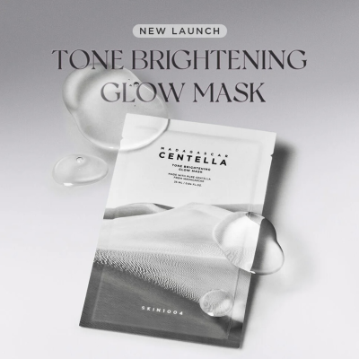 Освітлювальна тканинна маска для обличчя SKIN1004 Madagascar Centella Tone Brightening Glow Mask (25 ml)