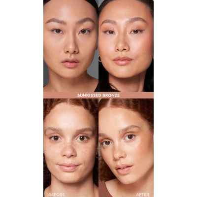 Бронзер з матовим та мерехтливим фінішем Cover Fx Monochromatic Cheek Duo Bronzer Matte+Shimmer (Sunkissed Bronze) 14.5 g