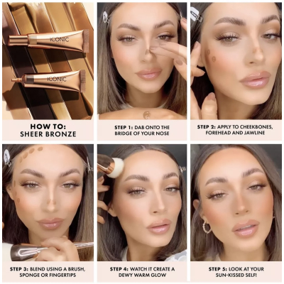 Рідкий бронзер Iconic London Sheer Bronze (Sun Kiss) 12.5 ml