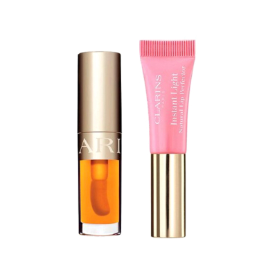 Подарочный набор для губ Clarins Lip Duo Gift Set (блеск + масло)