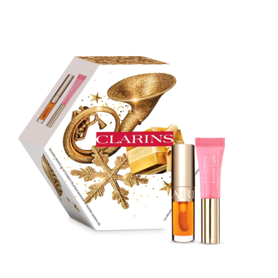 Подарочный набор для губ Clarins Lip Duo Gift Set (блеск + масло)
