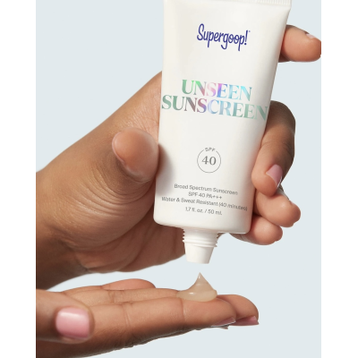 Сонцезахисний крем для обличчя Supergoop Unseen Sunscreen SPF40 (50 ml)