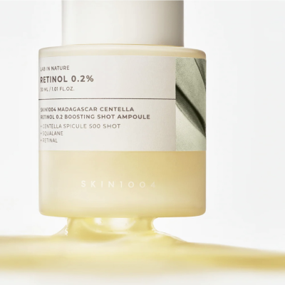 Восстанавливающая сыворотка SKIN1004 Retinol 0.2% Boosting Shot Ampoule 30 ml