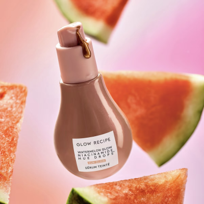 Бронзирующая сыворотка для лица с ниацинамидом Glow Recipe Watermelon Glow Niacinamide Hue Drops (Sun Glow) 40 ml (без коробочки, из набора)