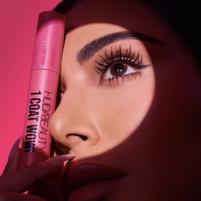 Водостойкая тушь для ресниц Huda Beauty 1 Coat Wow! Mascara 7 ml Travel Size