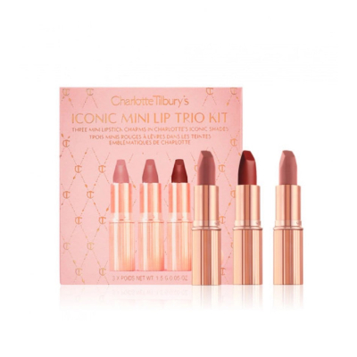 Набір міні-помад від Charlotte Tilbury Iconic Mini Lip Trio Kit 3x1.5g