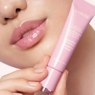 Тонуючий блиск-сироватка для губ Laneige Glaze Craze Tinted Lip Serum (Strawberry Sprinkles) 12 g