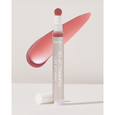 Увлажняющее масло-блеск для губ с эффектом увеличения Tarte Plumping Lip Oil (Rose) 2.7 ml