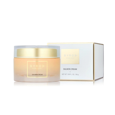 Поживний та зволожуючий крем для обличчя з ікрою лосося Byroe Salmon Cream Luxury Face Cream 50 g
