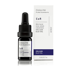 Антиоксидантна сироватка для обличчя Odacite CaR Vital Glow Wild Carrot Facial Serum Concentrate 5 ml Mini