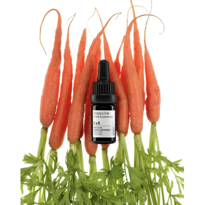 Антиоксидантна сироватка для обличчя Odacite CaR Vital Glow Wild Carrot Facial Serum Concentrate 5 ml Mini