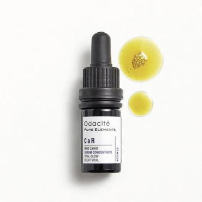Антиоксидантна сироватка для обличчя Odacite CaR Vital Glow Wild Carrot Facial Serum Concentrate 5 ml Mini