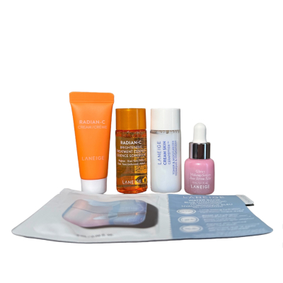 Набір для відновлення та сяйва шкіри обличчя з вітаміном C Laneige