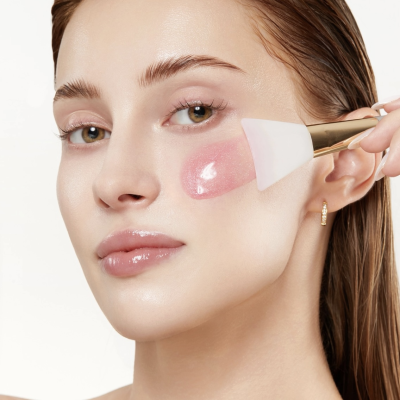 Нічна відновлююча маска-плівка з полінуклеотидами та кофеїном Medicube PDRN Pink Caffeine Night Wrapping Mask 75 ml