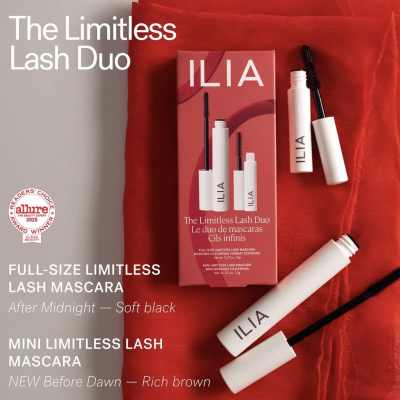 Набір туш для вій ILIA The Limitless Lash Duo - Black & Brown Mascara Gift Set (8 g + 3 g)