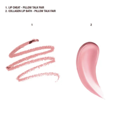 Набор для макияжа губ Charlotte Tilbury Pillow Talk Mini Glossy Lips Duo (Pillow Talk Fair)
