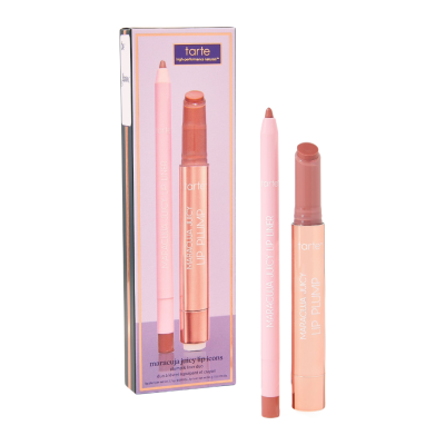Набір для губ Tarte Maracuja Juicy Lip Icons Plump&Liner Duo (Rosy Beige)
