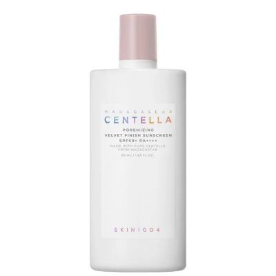 Солнцезащитный крем для лица SKIN1004 Madagascar Centella Poremizing Velvet Finish Sunscreen SPF50 50 ml