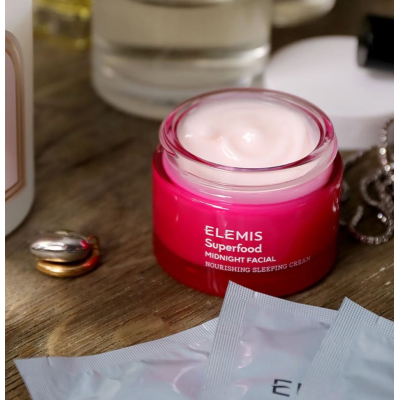 Нічний крем для обличчя Elemis Midnight Facial Superfood Nourishing Sleeping Cream 15 ml Mini