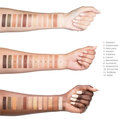 Палетка теней Artist Couture Supreme Nudes Eyeshadow Palette 12x1.4 g