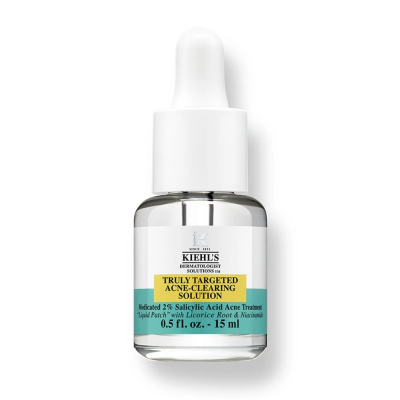 Сироватка швидкої дії від прищів Kiehl's Truly Targeted Acne-Clearing Solution Pimple Patch with Salicylic Acid 15 ml