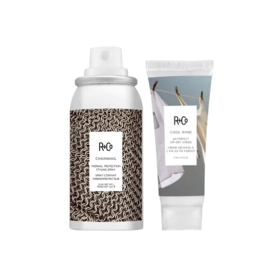 Набор для укладки волос R+Co Chainmail & Cool Wind