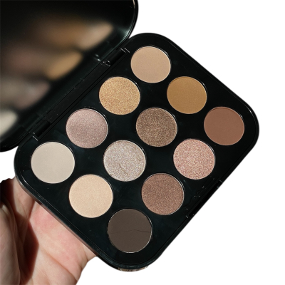 Палетка теней MAC Connect in Colour Eye Shadow Palette (Unfiltered Nudes) 12.2 g (Уценка) 