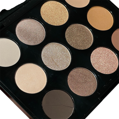 Палетка теней MAC Connect in Colour Eye Shadow Palette (Unfiltered Nudes) 12.2 g (Уценка) 