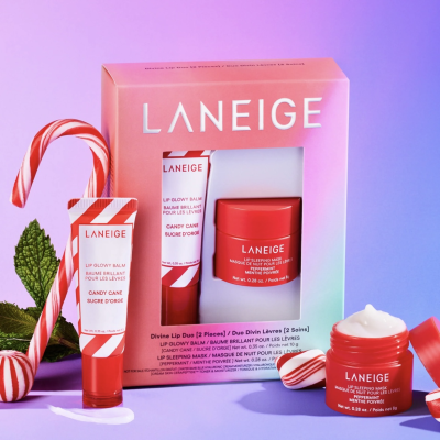 Лимитированный набор для губ Laneige Divine Lip Duo Limited (бальзам и маска для губ)