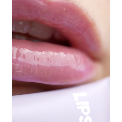 Блиск-ліппер для губ Lipss Ceramides & Peptides Lipper Bye Bye Stress (ліловий із срібними блискітками) 9 ml