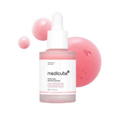 Відновлювальна сироватка з молекулами ДНК та рожевими пептидами Medicube PDRN Pink Peptide Serum 30 ml