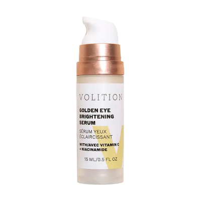 Крем-сыворотка для кожи вокруг глаз с витамином С и ниацинамидом Volition Golden Eye Brightening Serum 15 ml