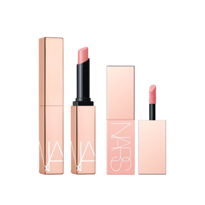 Подарунковий набір для губ та щік Nars Holiday Collection Orgasm Afterlow Lipstick & Mini Liquid Blush Duo